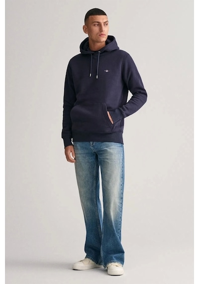Gant 2007058.433 Erkek Regular Fit Kapüşonlu Sweatshirt Lacivert