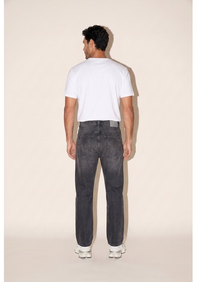 Jsco Erkek N Baggy Jean Pantolon Js5563-f12-n Füme - Siyah