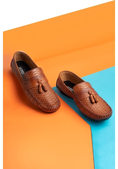 Array Hakiki Deri Erkek Günlük Ayakkabı, Rog Loafer Ayakkabı