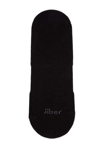 Jiber Erkek Bambu Babet Çorap 7001- 6 Adet Siyah