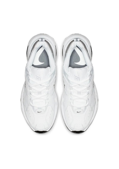 Nike M2k Tekno Leather Unisex Reflector Sneaker Hakiki Deri Beyaz Spor Ayakkabı
