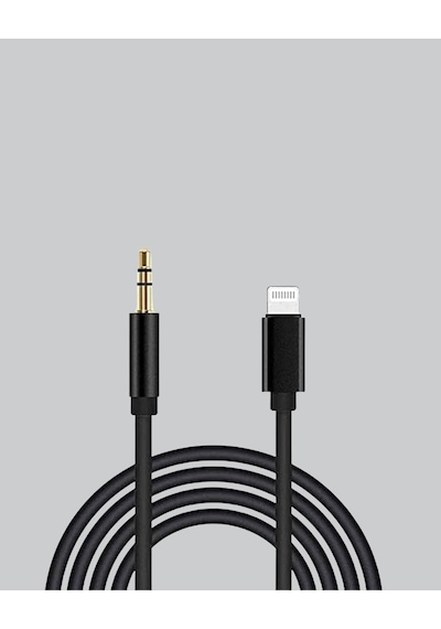 Apple iPhone Uyumlu Lightning 3.5mm Aux Çevirici Kablo Jh-023 Stereo Ses Aktarıcı - Lisinya