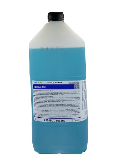 Ecolab Topclin Rinse Aid Bulaşık Parlatıcısı 5 L