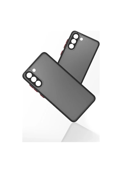 Newface Samsung Galaxy S21 Fe Kılıf Montreal Silikon Kapak - Siyah