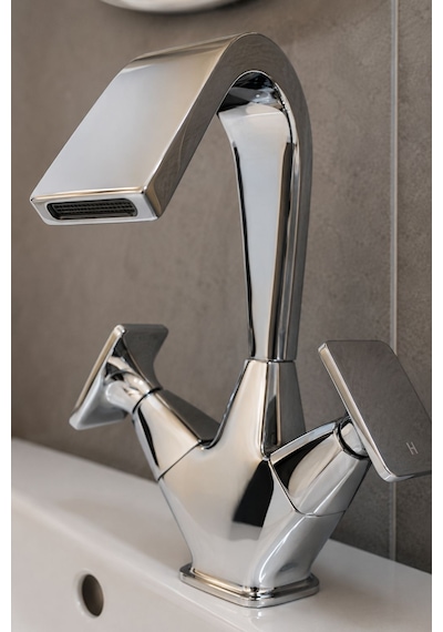 Fontana Fk-1011 Krom Lavabo Bataryası Şık Modern Tasarım Krom Batarya