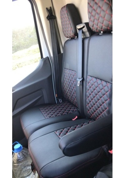 Ford Transit Tek Kabin Araca Özel Deri Oto Koltuk Kılıfı (530207646)