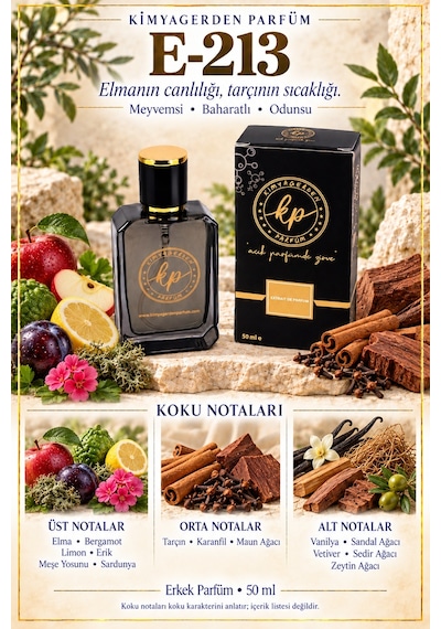 KP E-213 Erkek Parfüm Edp 50 Ml