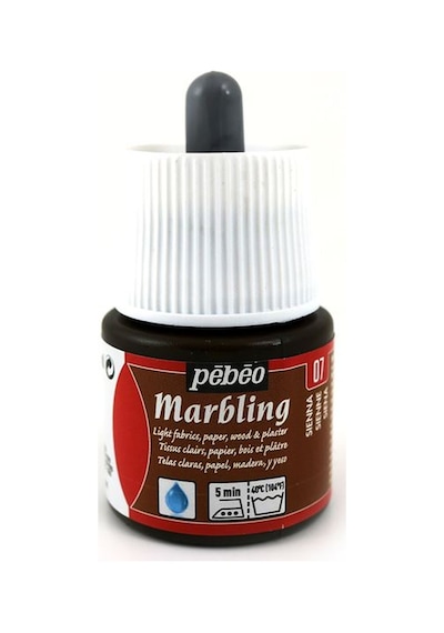 Pebeo Marbling Ebru Boyası Sienna 45 Ml Şişe 130-07