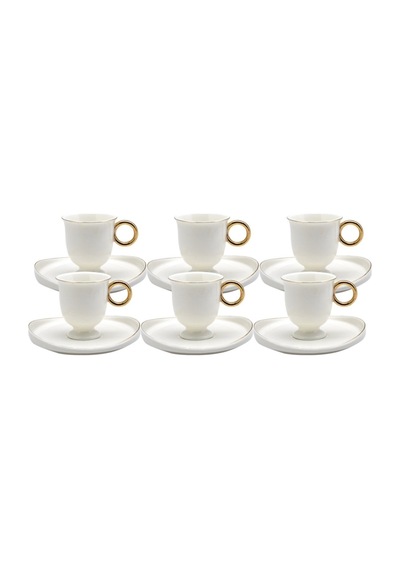 Karaca  Mum 6 Kişilik Kahve Fincanı Takımı 90 ml