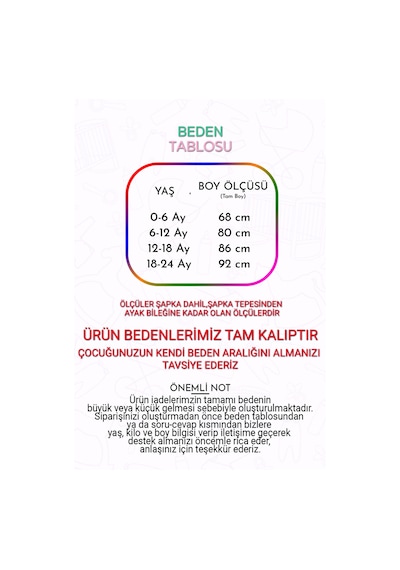Welsoft Peluş Unisex Fermuarlı Kışlık Bebek Uyku Tulumu