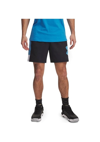 Under Armour Zone 7" Woven Short Erkek Şort 1390116-002 Siyah