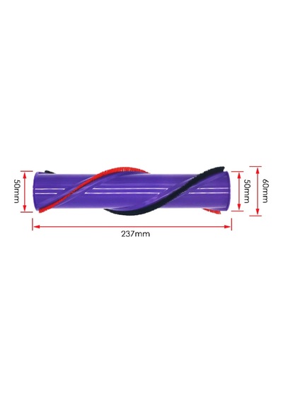 Dyson V10 Uyumlu İçin Halı Temizleme Fırçası , Başlık İçin Rulo Fırça