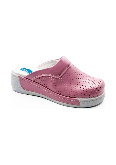 Dr.Comfort Ortopedik Deri Hemşire Sabo Terlik Dr.600 Pembe-Pembe