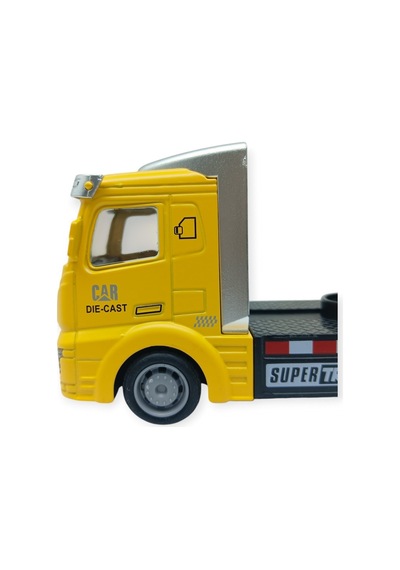 Çekbırak Metal Tır Kafası 12 Cm - Sarı Sarı
