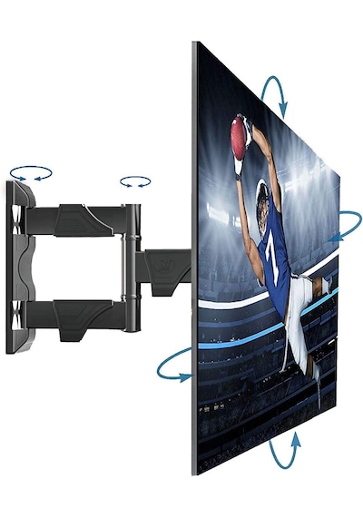 North Bayou P4 32"-55" Tv Uyumlu, 180 Dönüş Açılı, 27.2 Kg Destekli, Vesa Uyumu, Tuv Sertifikalı, Led/lcd Tv Duvar Askı Aparatı P4