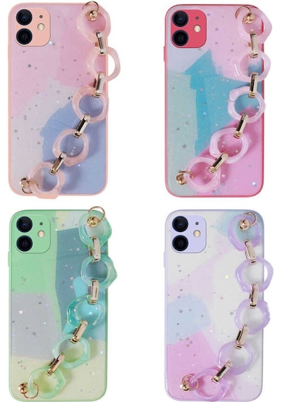 Apple Uyumlu iPhone 11 Kılıf Zore Elsa El Askılı Tutacaklı Kılıf