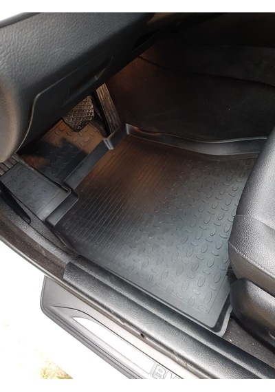 Snylotoaksesuar- Bmw 5 Serisi F10 Refref 4D Paspas Siyah ve Bagaj Havuzu 2010 2013