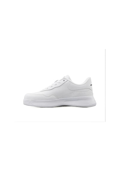 U.s. Polo Assn. Abe Cilt Kadın Sneaker Spor Ayakkabı 867800000710 05 Beyaz Beyaz