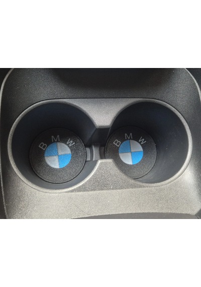 Bmw Araç Bardaklık Altlığı , Bmw Şişe Ve Bardak Altlığı, Bmw Logolu Oto Bardaklık Altlığı