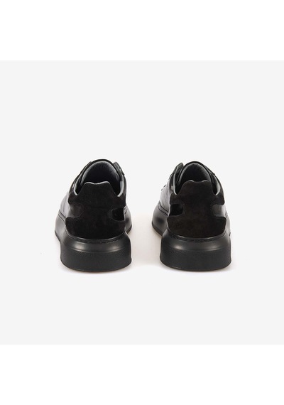 Kemal Tanca Erkek Spor & Sneaker Ayakkabı A13301 Siyah Kir. Rugan