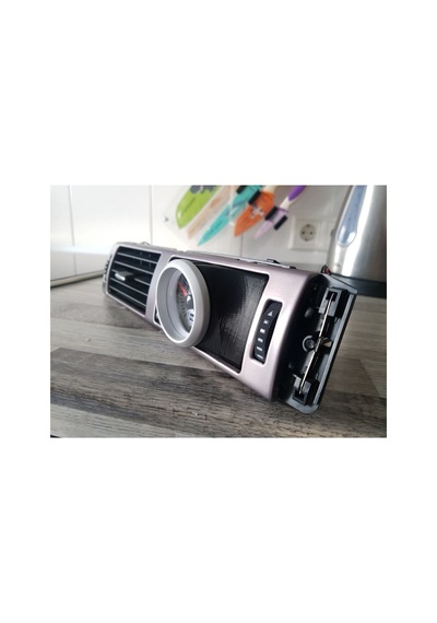 1997-2004 Audi A6 52mm Boost Göstergesi Montajı Orta Havalandırma