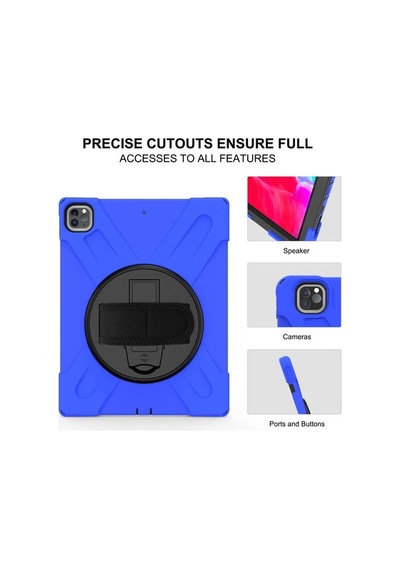 Duxweel Apple Uyumlu iPad 12.9 2022 Darbe Önleyici Gear Armor Kılıf