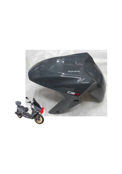 Arora Safari Pro 125 Ön Çamurluk Nardo Gri Grenaj