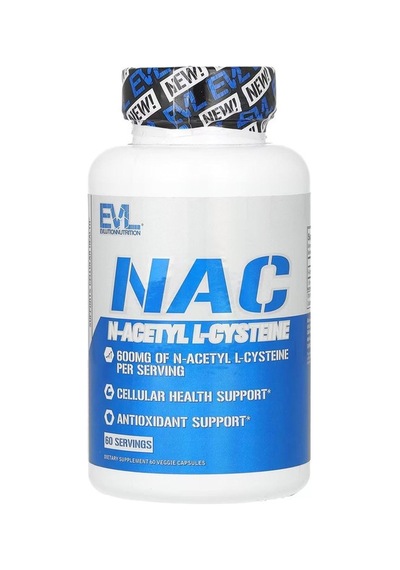 Na.c N-acetyl L-cysteine 600mg 60 Veg.kapsül.usa Vers.