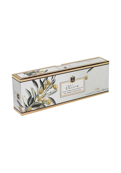 Olivos Lüks Zeytinyağı Parfümlü Katı Sabun 3 x 100 G