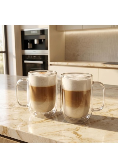 Borosilikat Cam Bardak, 250 Ml Geniş Kapasite, Isıya Dayanıklı Yapı, Çift Cidarlı Yalıtım, Makinede Yıkanabilir, Ev Ofis Restoran İçin Kullanıma Uygun Kulplu Kahve Espresso Sunum Bardağı çok renkli Borosilikat Cam Bardak, 250 Ml Geniş Kapasite, Isıya Dayanıklı Yapı, Çift Cidarlı Yalıtım, Makinede Yıkanabilir, Ev Ofis Restoran İçin Kullanıma Uygun Kulplu Kahve Espresso Sunum Bardağı çok renkli