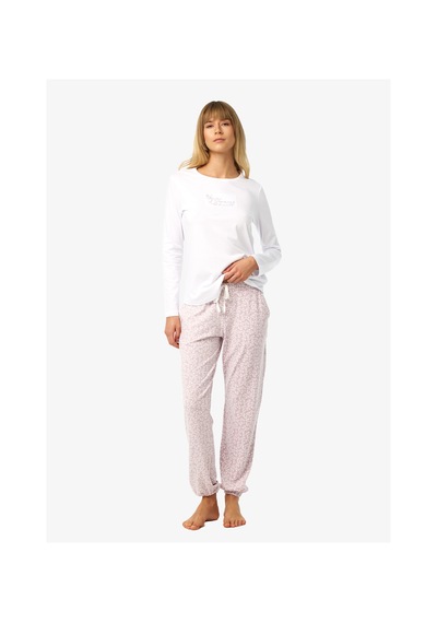Blackspade Kadın Pijama Takımı 52254 - Beyaz