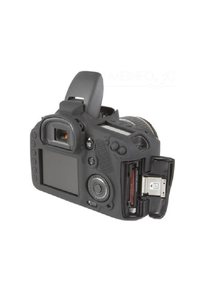Easycover Canon 7D Silikon Kılıf Ecc7Db(Siyah)
