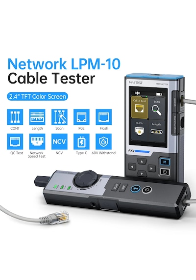 Fnırsı Lpm-10a Çok İşlevli Ağ Kablo İzleyici