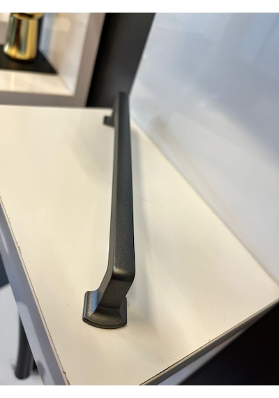 Levante Metal Kulp 160mm Mat Antrasit Dolap Kapak Tv Ünite Modern Çekmece Mobilya Komidin Konsol Antrasit
