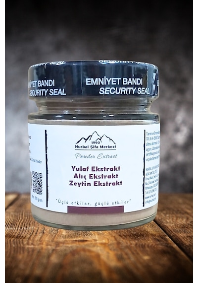 Yulaf Alıç Zeytin Ekstrak 120 G