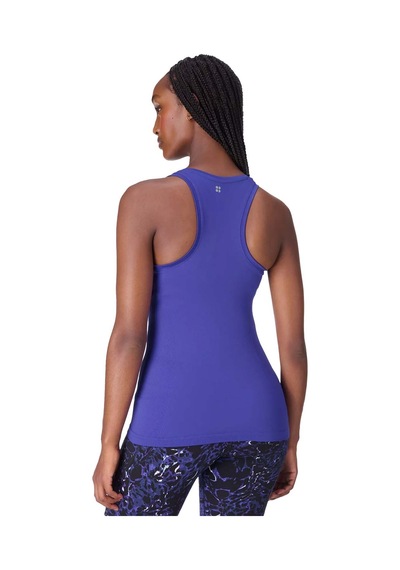 Sweaty Betty Sweaty Betty Athlete Seamless Workout Tank Kadın Mavi Tank Top 5523 Mavi