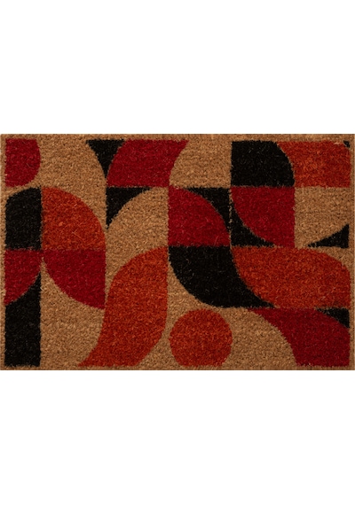 Mudo Home Abstract Kapı Paspası 40x60 Naturel