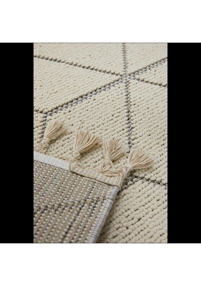 Hoom Rugs Bukle 1407 Beyaz İskandinav Halı