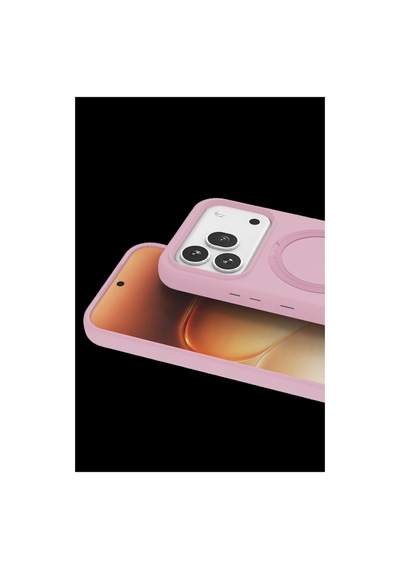 Huawei Honor 600 Regal Magsafe Standlı Kapak - Açık Pembe İtdark57785