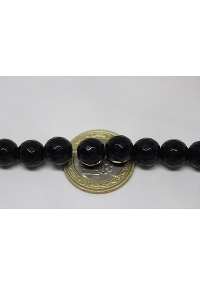 Onix (Oniks) Taşı Faset Kesim 10Mm/10 Adet
