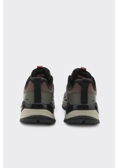 Derinet İthal Malzeme Su Geçirmez Erkek Sneaker Haki Haki