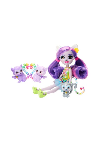 Enchantimals Lemur Ailesi Oyun Seti HRX86