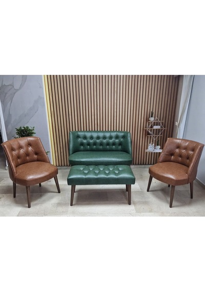 Azra Mobilya Deri Çay Seti Koltuk Takımı+puf Oturma Grubu Cafe Mobilya Ofis-büro Mobilya Balkon Mobilya Yeşil-taba Azra Mobilya Deri Çay Seti Koltuk Takımı+puf Oturma Grubu Cafe Mobilya Ofis-büro Mobilya Balkon Mobilya Yeşil-taba