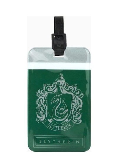 Cinereplicas Harry Potter Slytherin Pasaport Kılıfı Ve Valiz Etiketi Seti Kartlık Cüzdan Yeşil