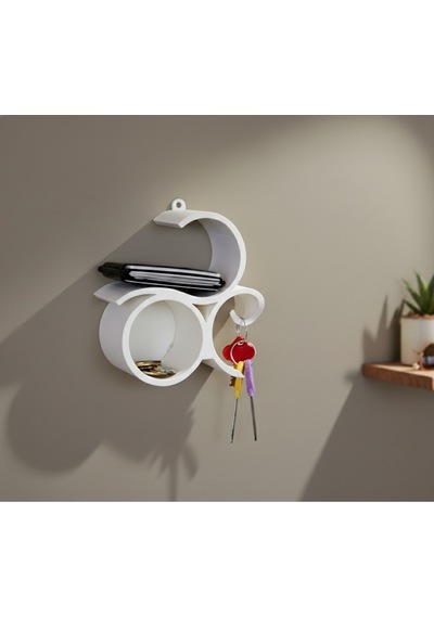 Key-hub 3d Duvar Organizer : Anahtarlık, Cüzdan Ve Bozuk Para Standı Pla Malzeme