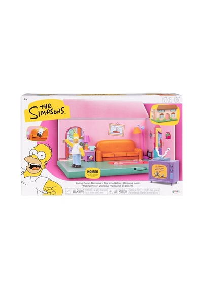 Jksmp17556 The Simpsons Oturma Odası Ve Figürlü Oyun Seti