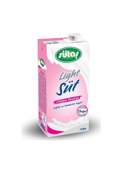 Sütaş Light Süt 1 L