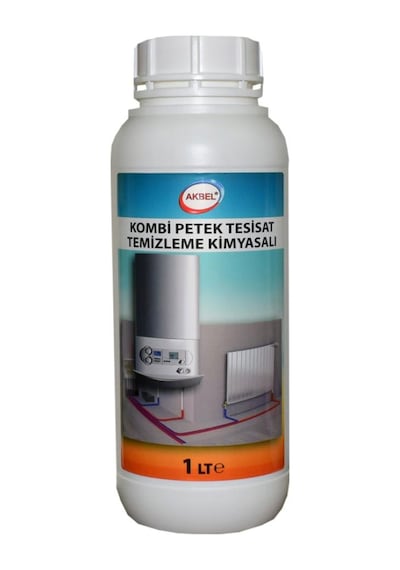 Akbel 1 Litre Kombi Petek Tesisat Temizleme Kimyasalı