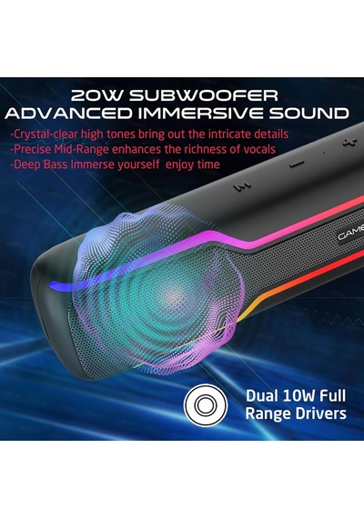 Dominator Blaze Kablosuz Rgb Oyun Soundbar