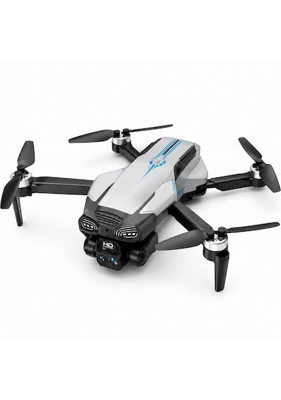 C18s Profesyonel Gps Drone Gri- 4k Hd Çift Kamera, 360 Lazer Engel Kaçınma, Gri Renk, Güçlü Fırçasız Motor Ve Katlanabilir Akıllı Drone